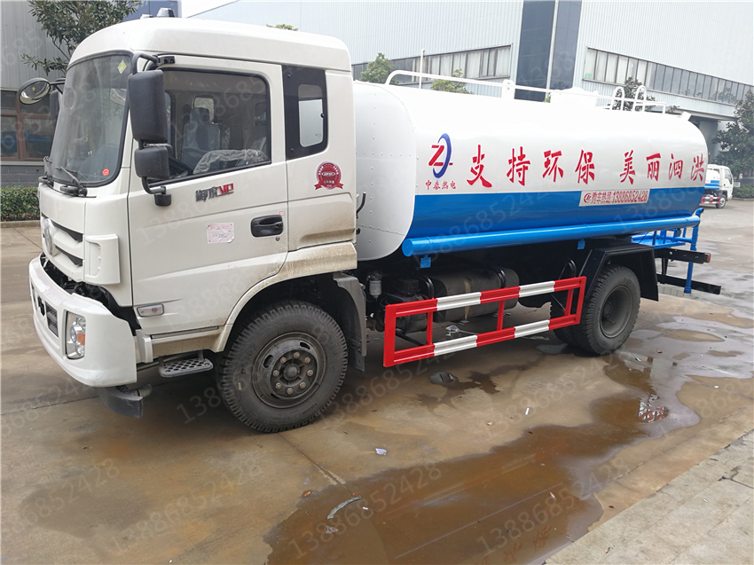 湖北盈通汽車天津市藍(lán)牌福田抑塵車廠家